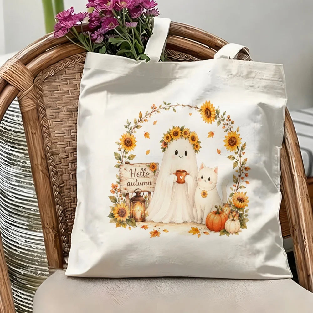Sac fantôme et chapeau de sorcière