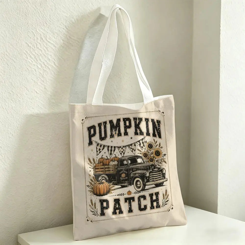 Tote bag « Autumn Pumpkin Vibes »