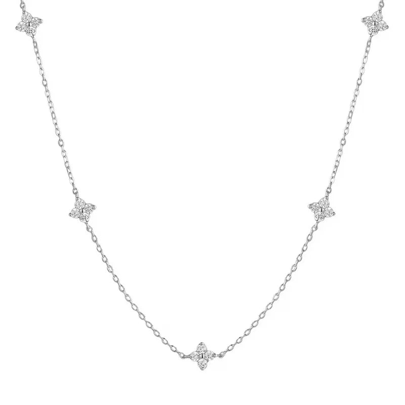 Collier pendentif feuille argenté doré