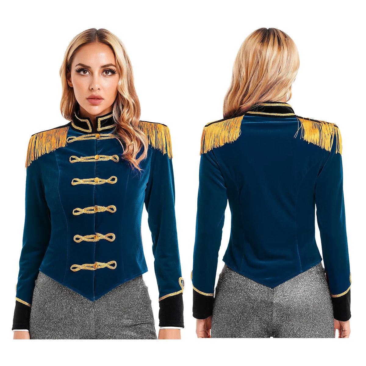Déguisement Cheffe de Piste Cirque – Veste Queue-de-Pie Femme