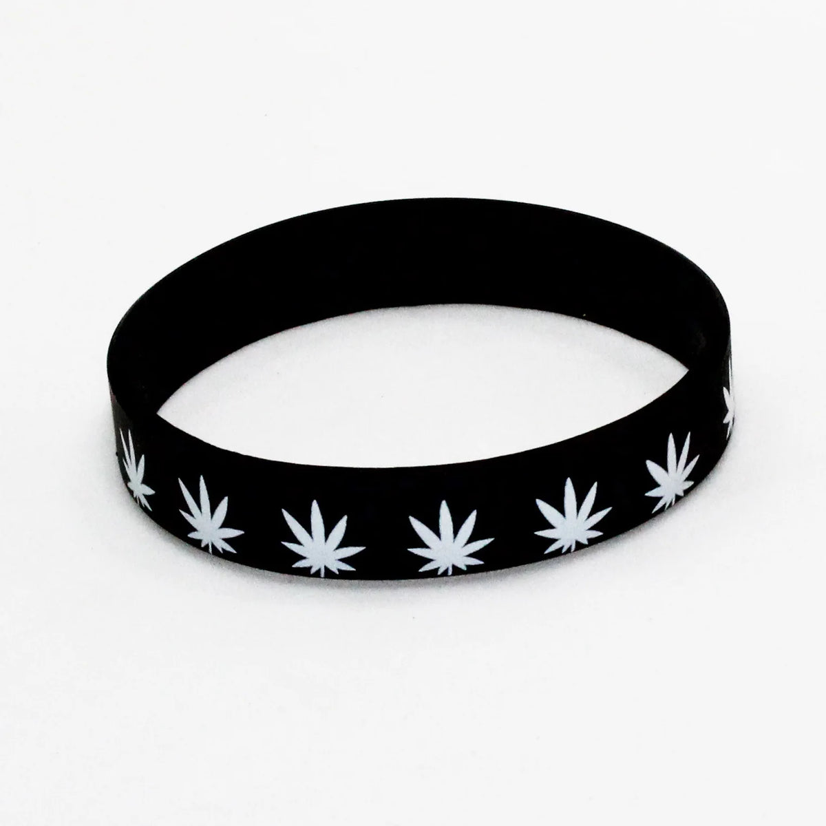 1PC Fashion Maple Leaf Silicone Bracelet Simple Waterproof Sports Wristband Hemp Jewelry Accessories for Men Women SH340