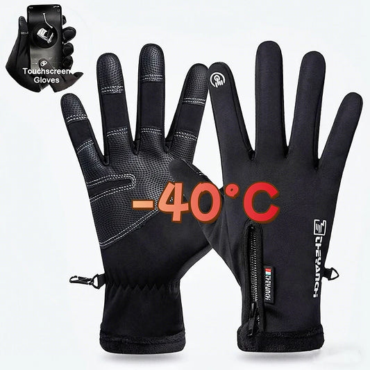 Gants d'hiver imperméables tactiles (-40 °C)