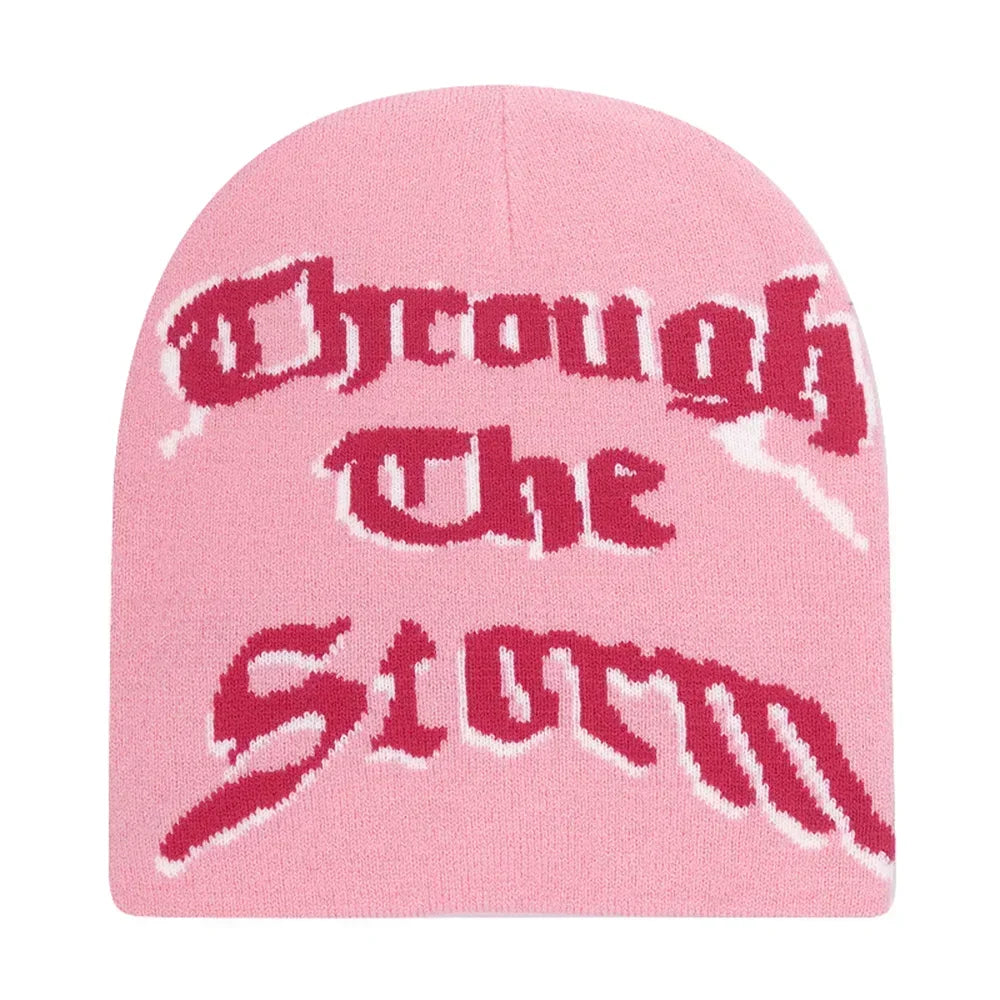Bonnet femme à lettres
