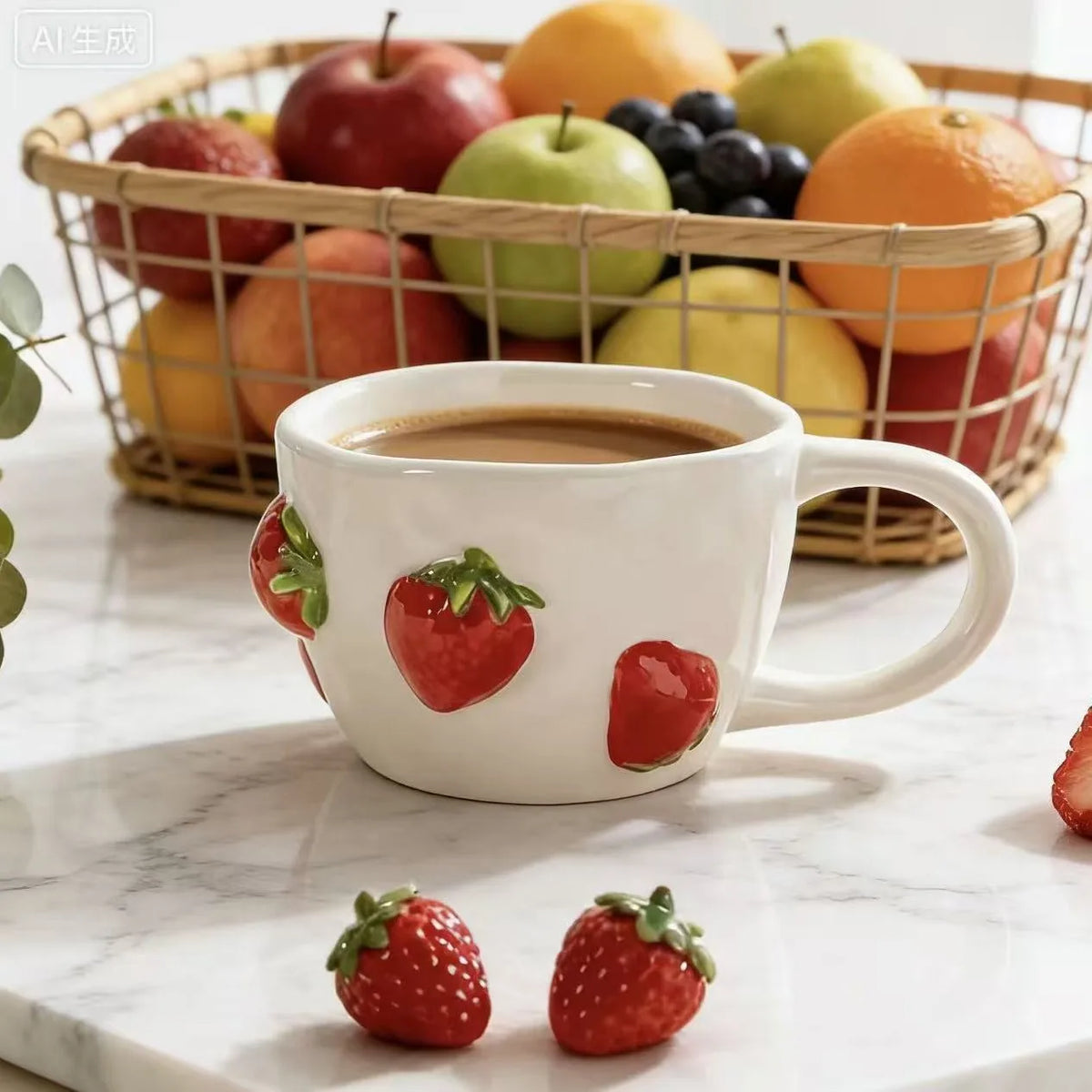Creative Pumpkin Ceramic Cups Cute Fall Coffee Mugs Halloween Tea Cups Pumpkin Kitchen Decor Hot Chocolate Drinkware