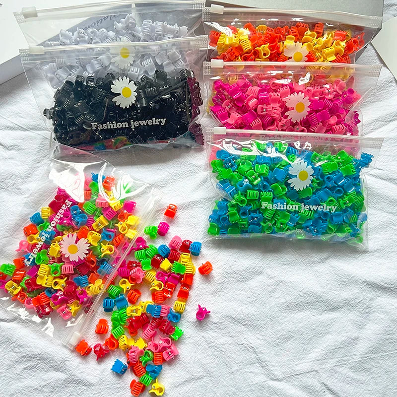 Lot de mini pinces papillon