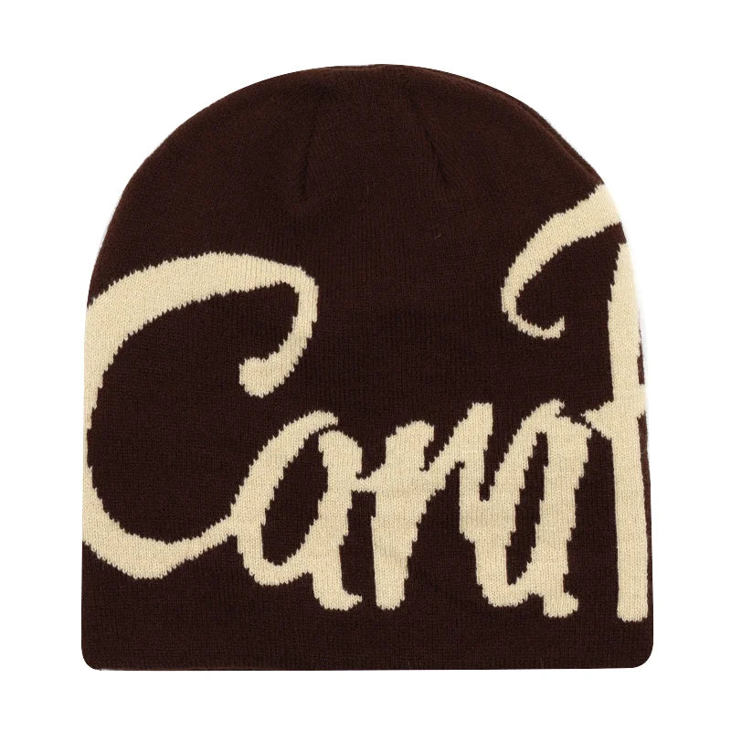 Bonnet femme à lettres