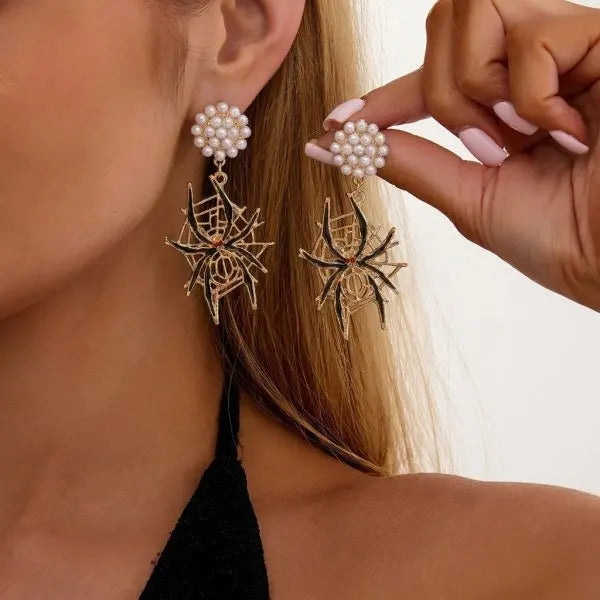 Boucles d'oreilles citrouille – Halloween