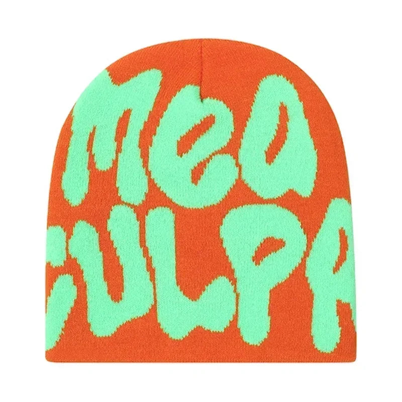 Bonnet femme à lettres