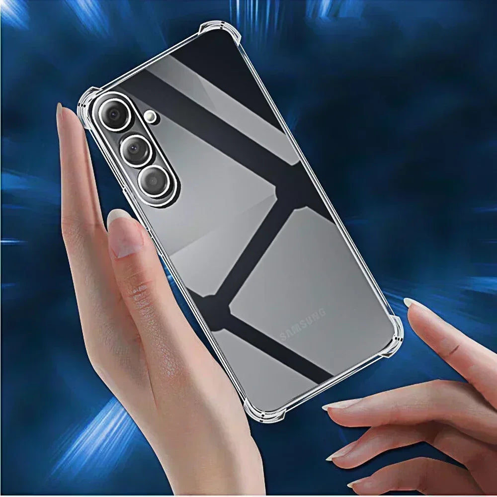 Coque Antichoc Transparente pour Galaxy A16/A55/A35/A25/A15/M55/M35/M15