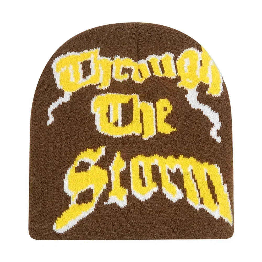 Bonnet femme à lettres
