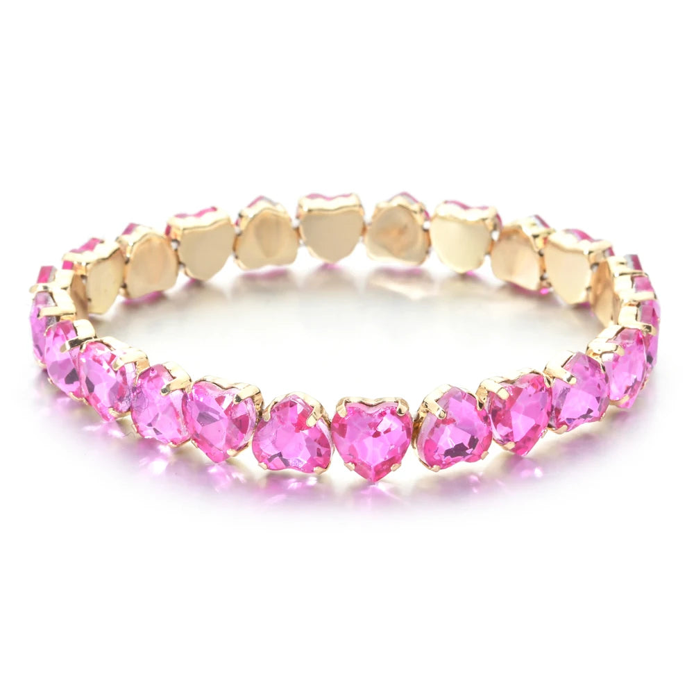 Bracelet tennis en zircon plaqué or