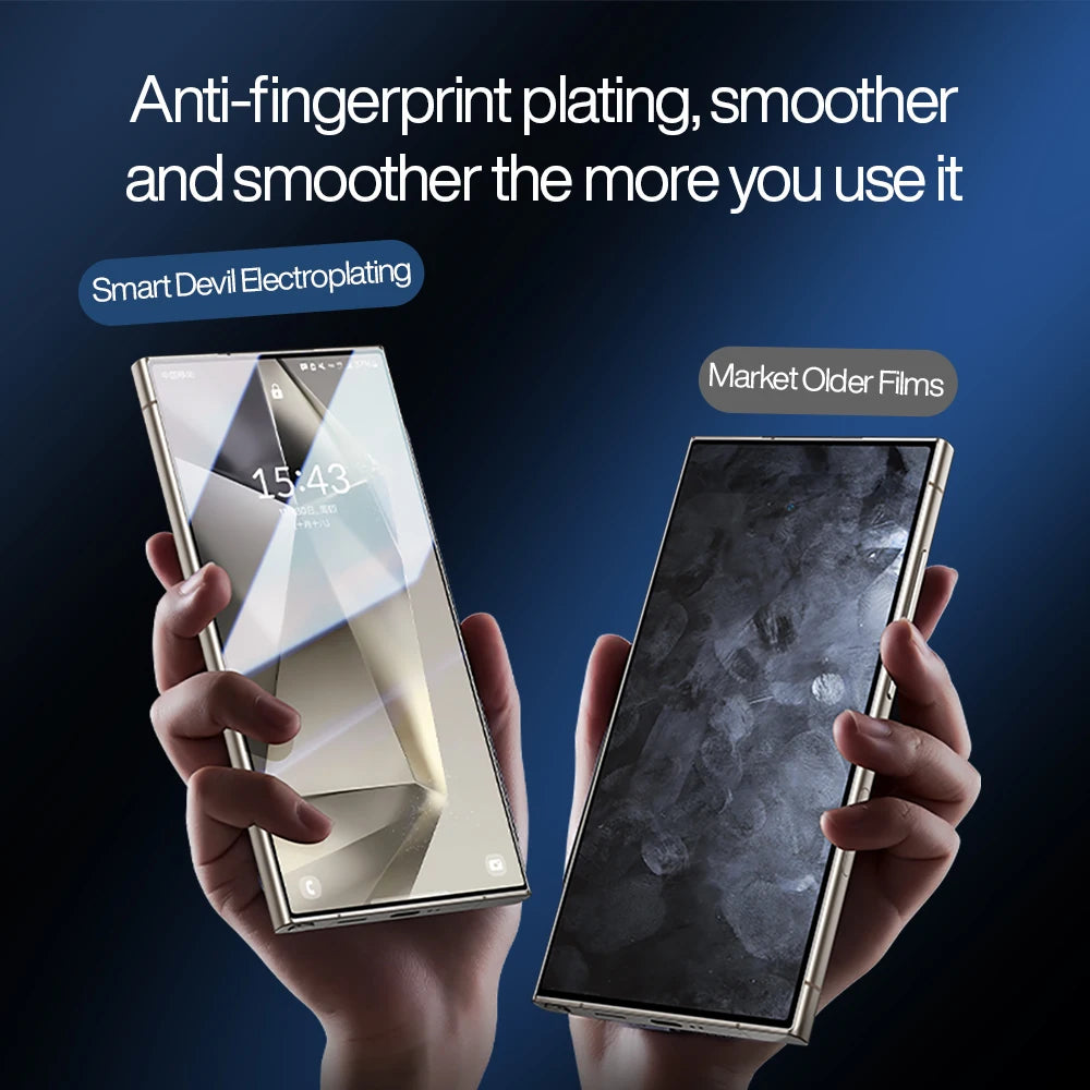 Verre Trempé SmartDevil pour Galaxy S24/S25/S26 Ultra/Plus
