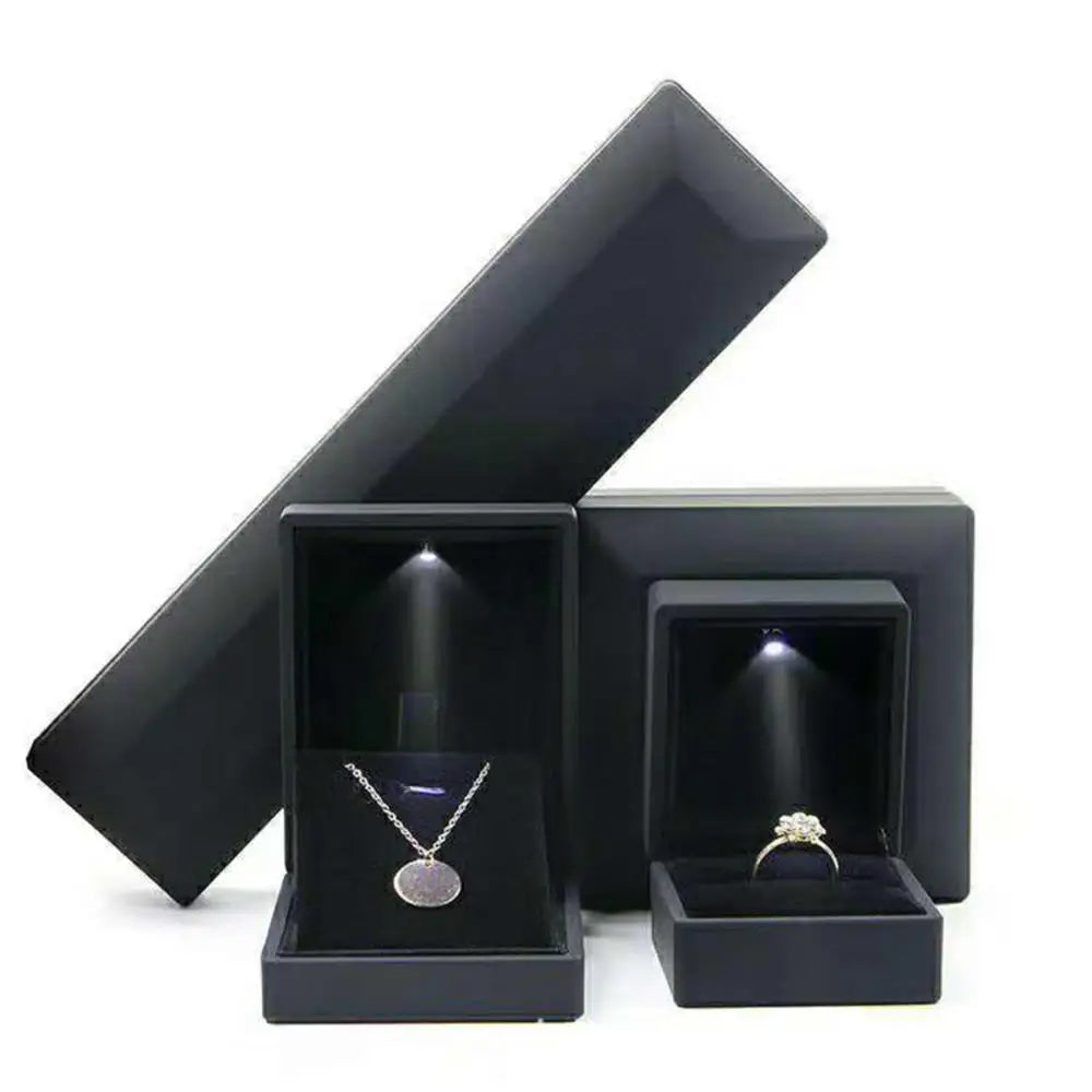 Coffret bague LED – Écrin lumineux