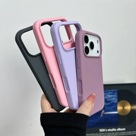 Coque silicone magnétique iPhone