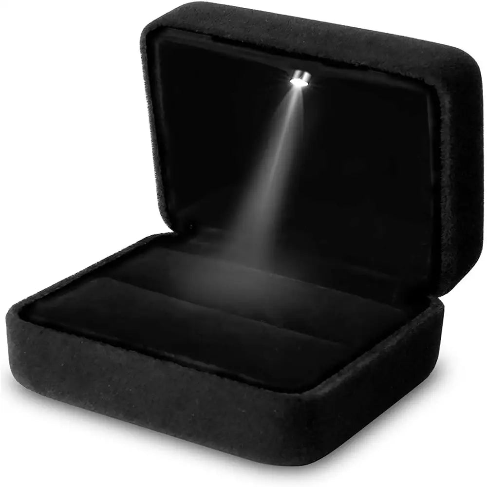 Coffret bague LED – Écrin lumineux