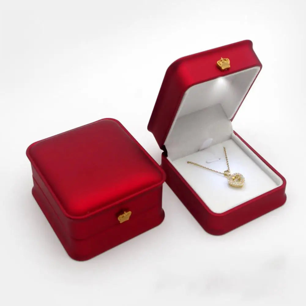 Coffret bague LED – Écrin lumineux