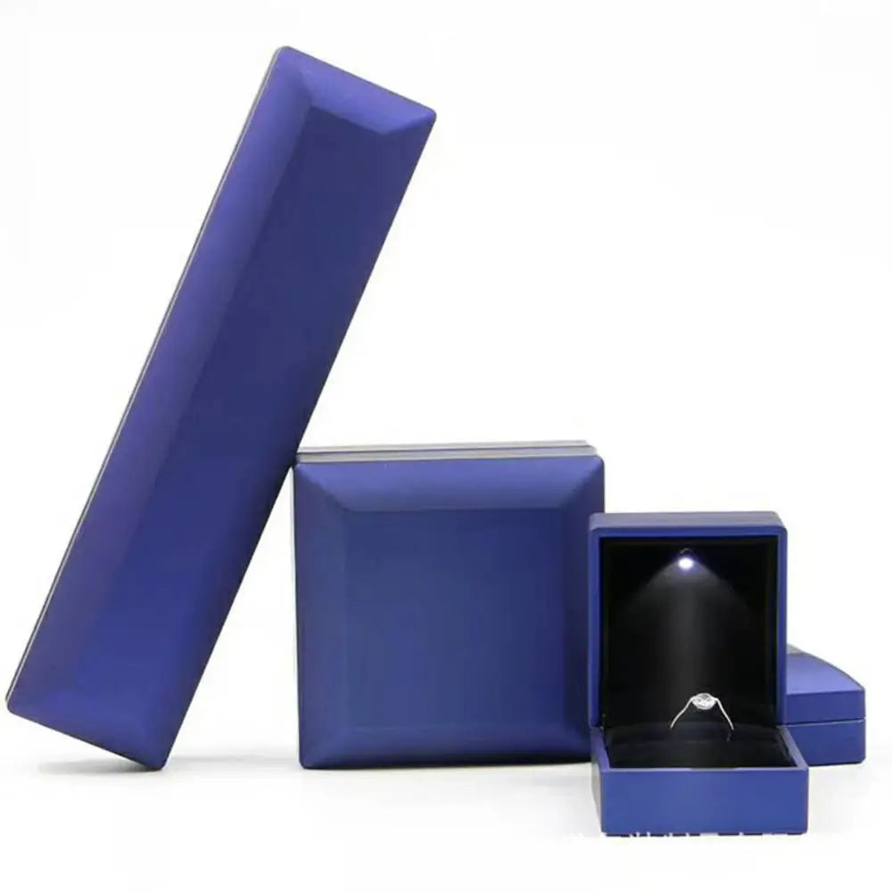 Coffret bague LED – Écrin lumineux