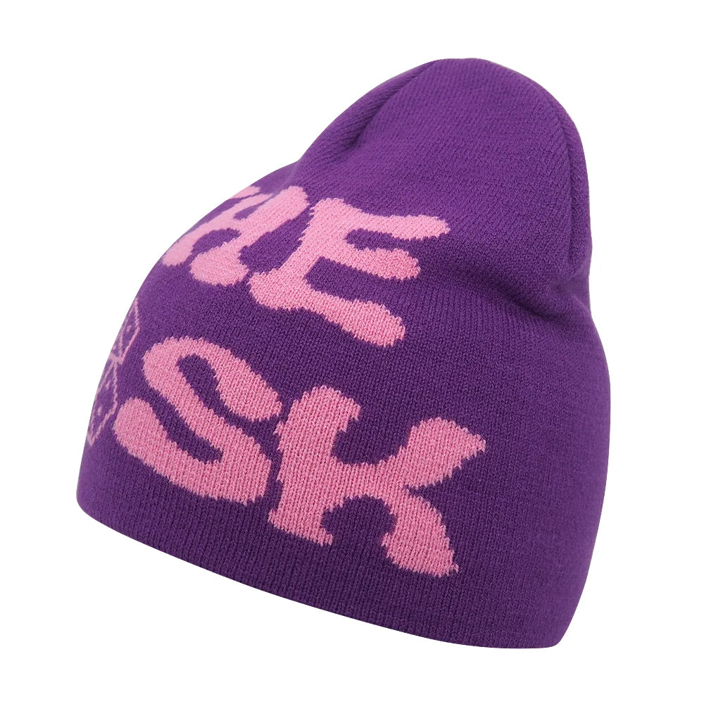 Bonnet femme à lettres