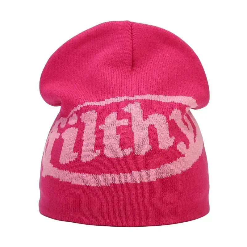 Bonnet femme à lettres