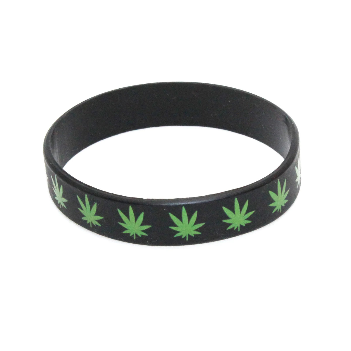 1PC Fashion Maple Leaf Silicone Bracelet Simple Waterproof Sports Wristband Hemp Jewelry Accessories for Men Women SH340