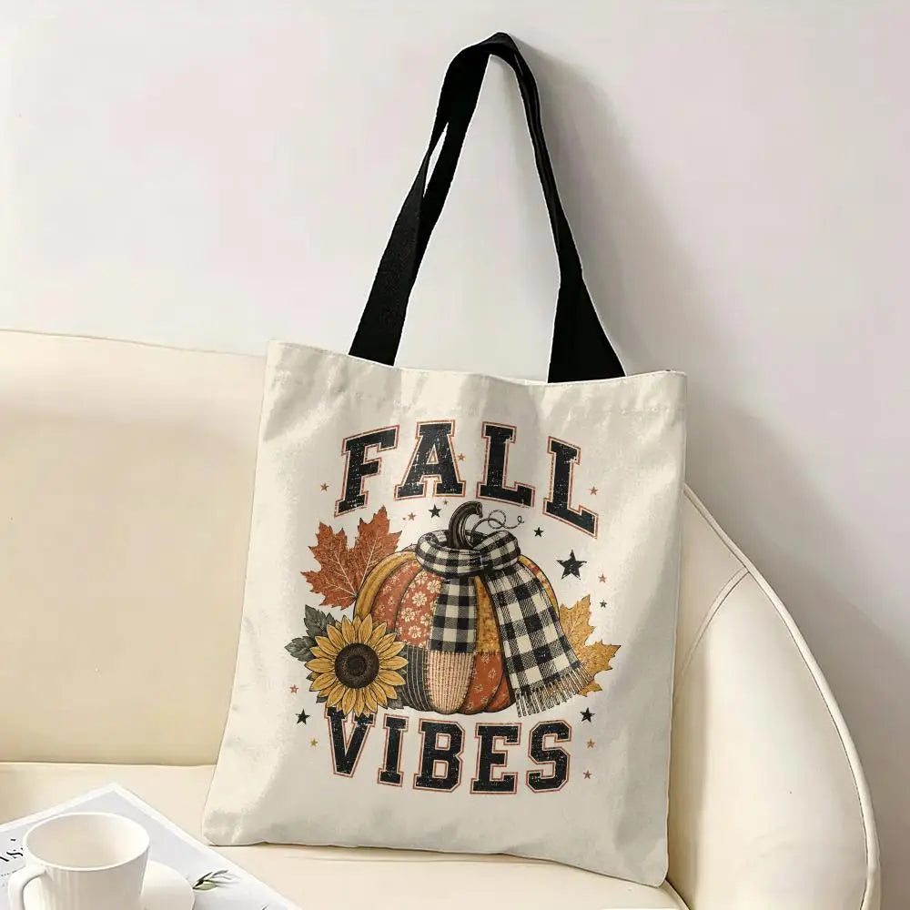 Tote bag « Autumn Pumpkin Vibes »