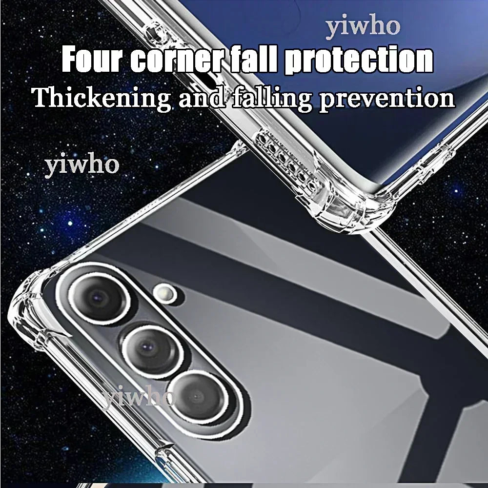 Coque Antichoc Transparente pour Galaxy A16/A55/A35/A25/A15/M55/M35/M15