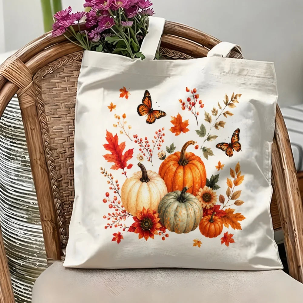 Tote bag fantôme café d'automne