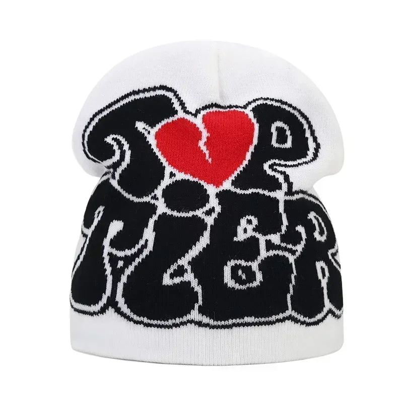 Bonnet femme à lettres