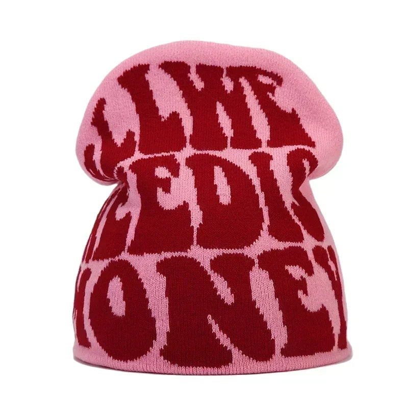 Bonnet femme à lettres