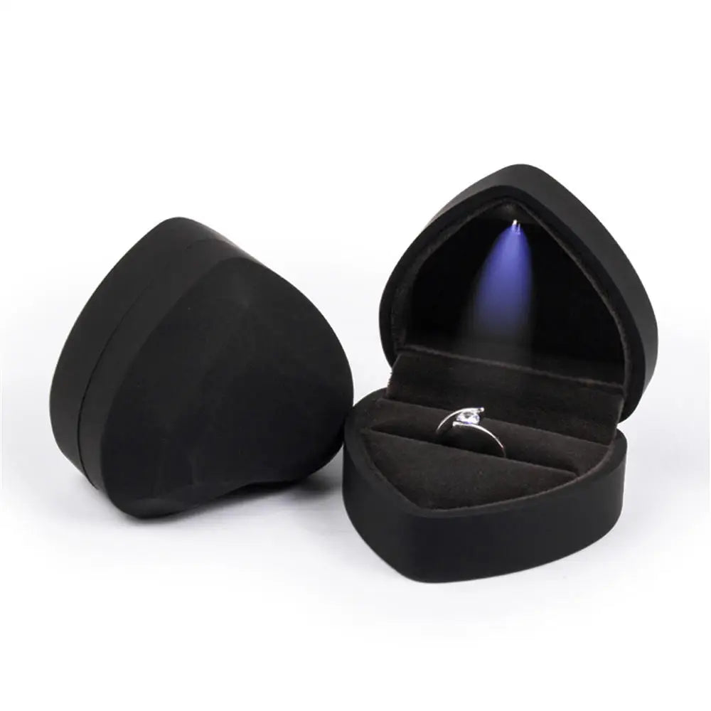 Coffret bague LED – Écrin lumineux