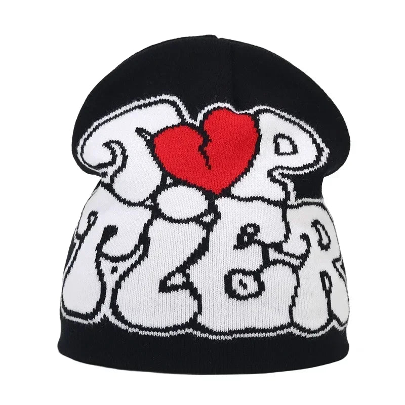 Bonnet femme à lettres