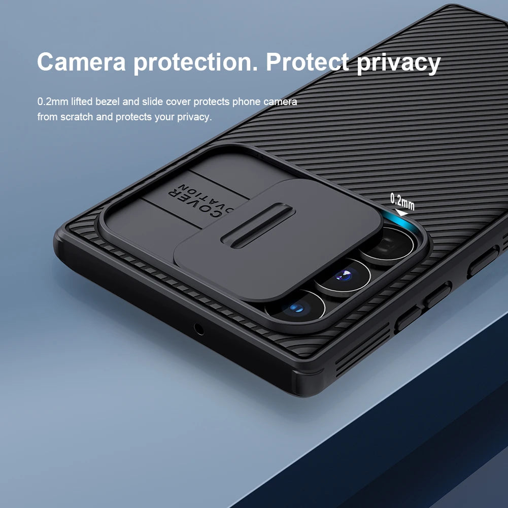 Coque Nillkin CamShield pour Galaxy S22/S23/S24/S25/S26 Ultra