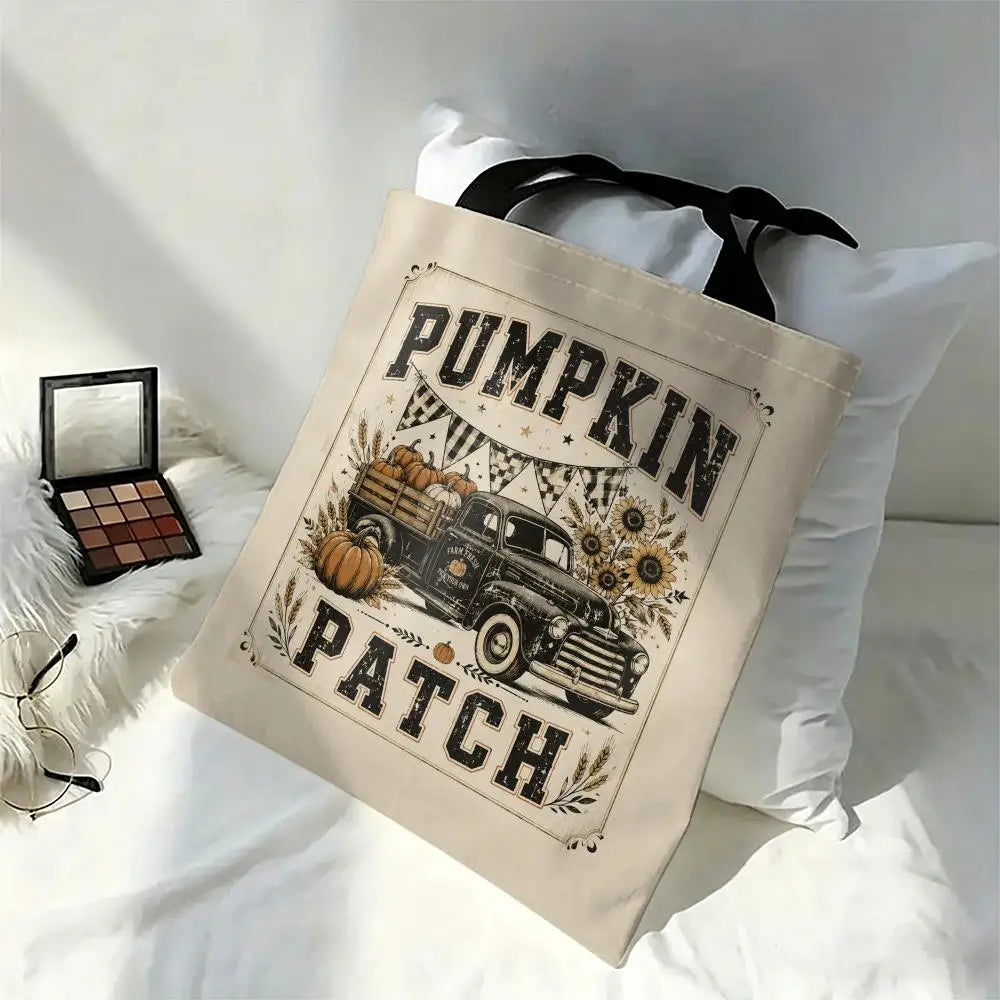 Tote bag « Autumn Pumpkin Vibes »