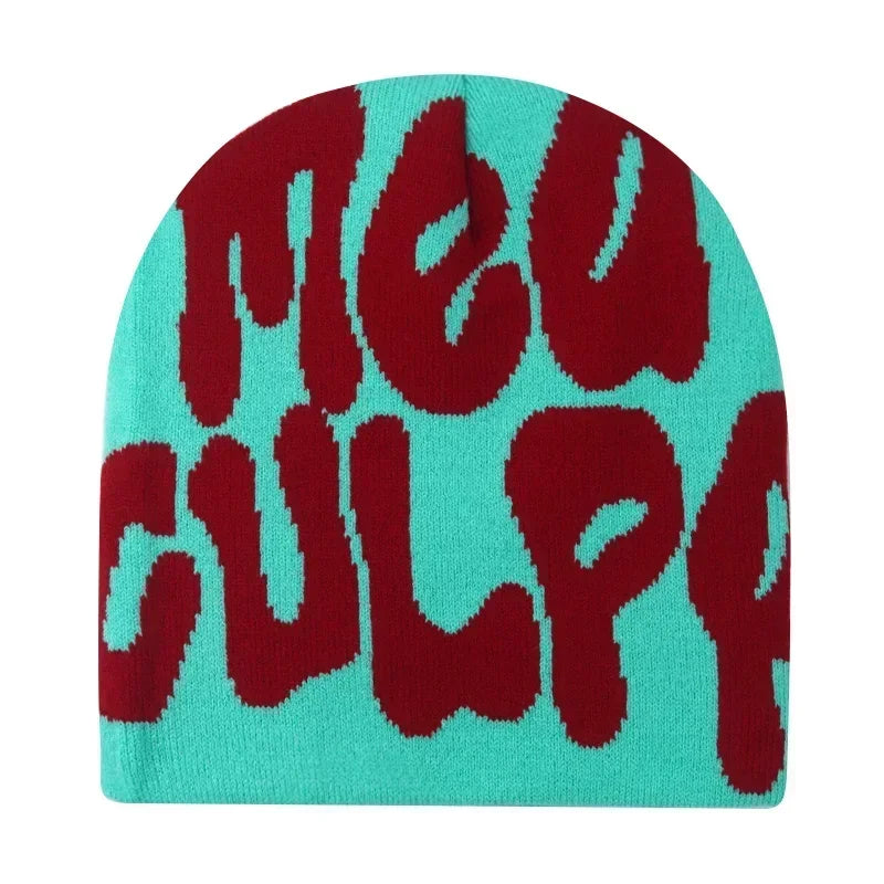 Bonnet femme à lettres