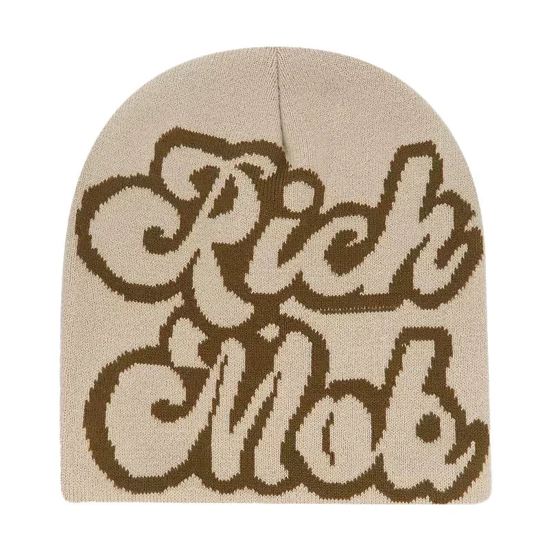 Bonnet femme à lettres