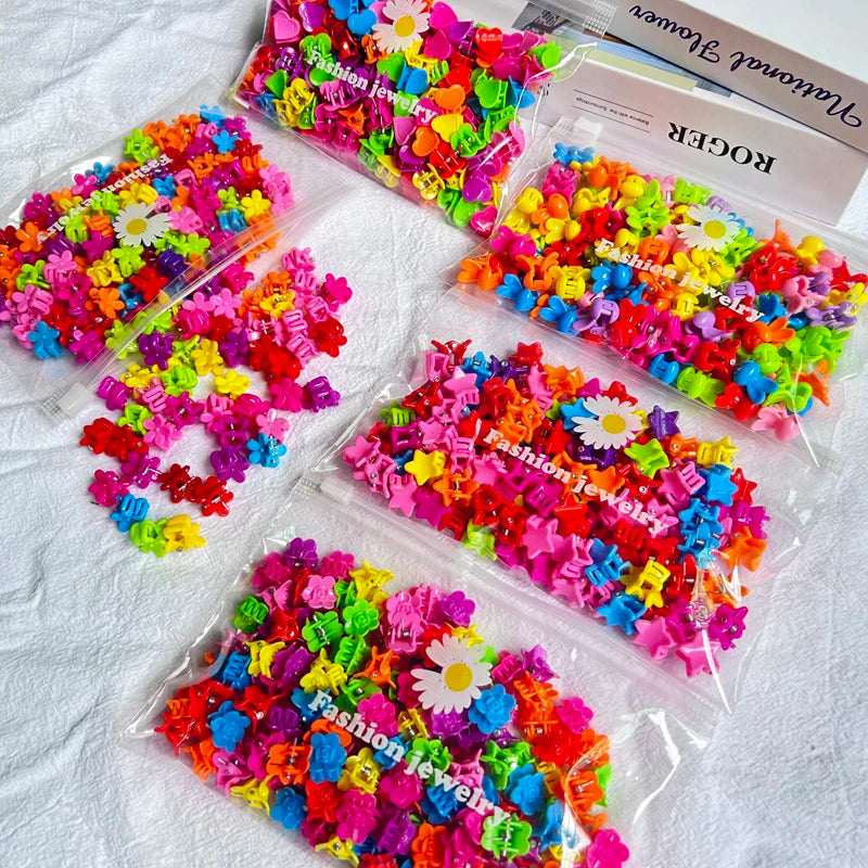 Lot de mini pinces papillon