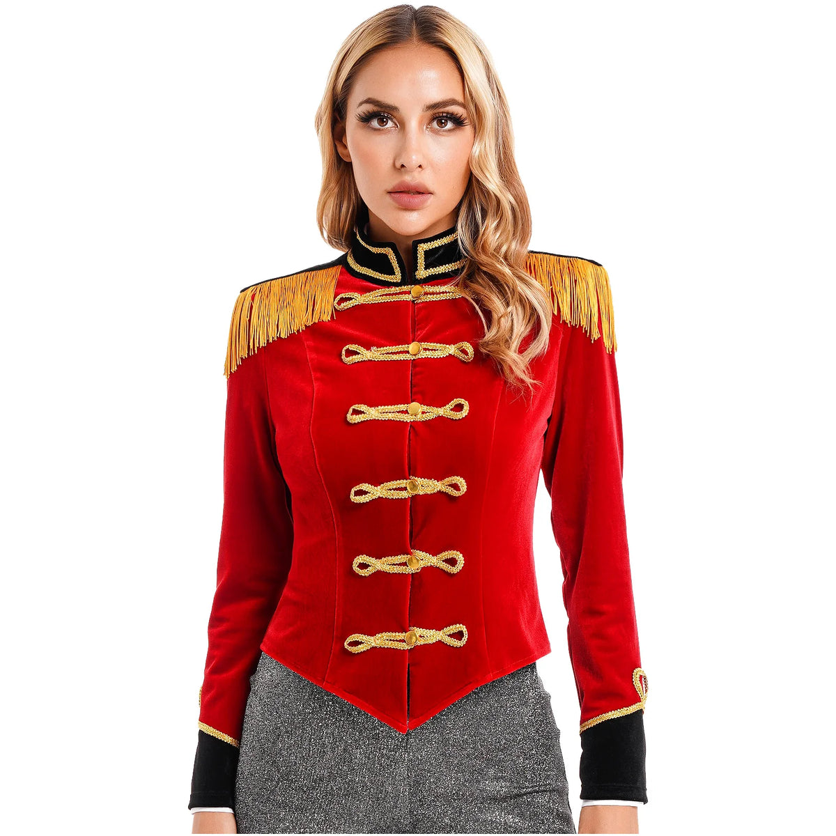 Déguisement Cheffe de Piste Cirque – Veste Queue-de-Pie Femme