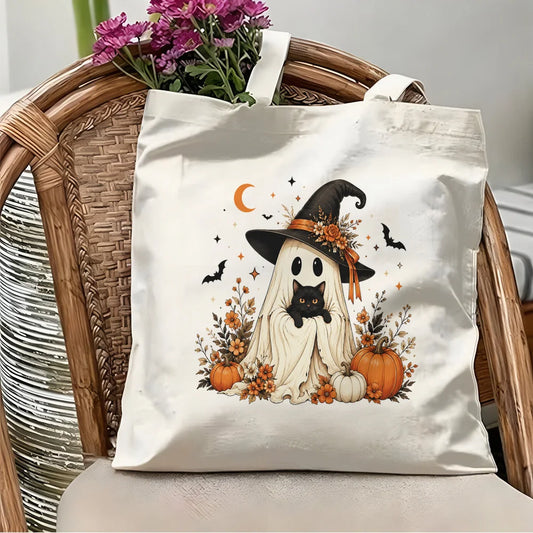 Sac fantôme et chapeau de sorcière