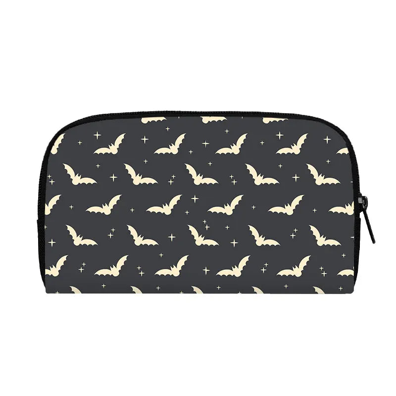 Portefeuille Halloween araignée, citrouille et chauve-souris – Gothique