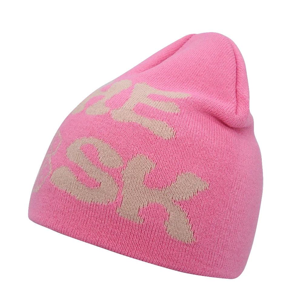 Bonnet femme à lettres