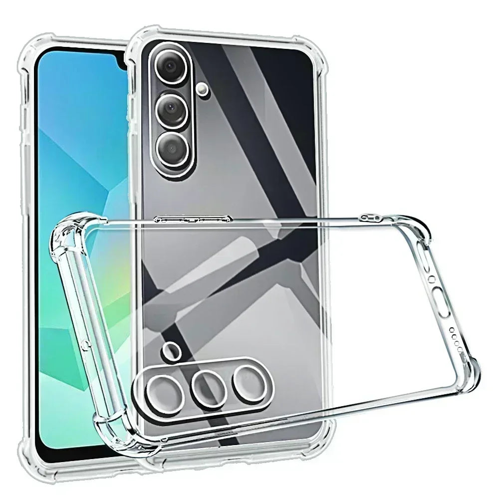 Coque Antichoc Transparente pour Galaxy A16/A55/A35/A25/A15/M55/M35/M15