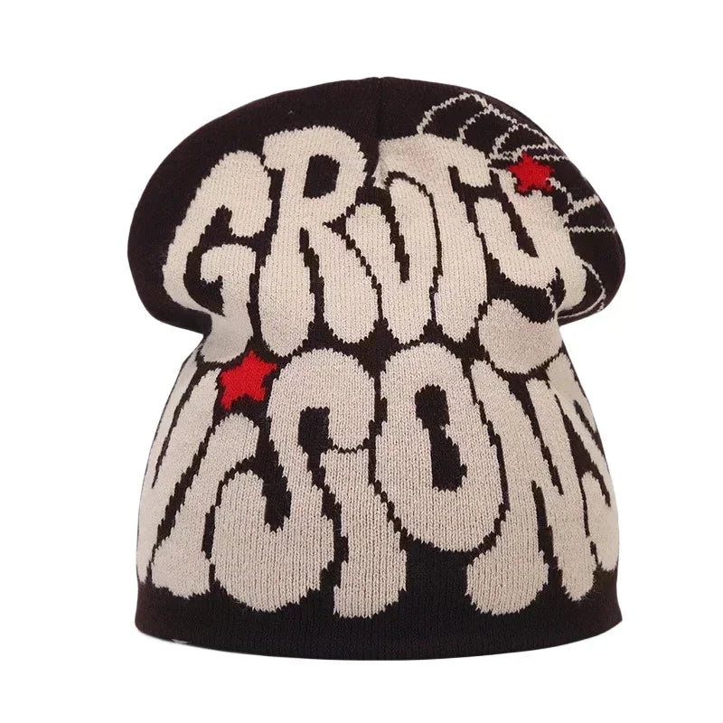 Bonnet femme à lettres
