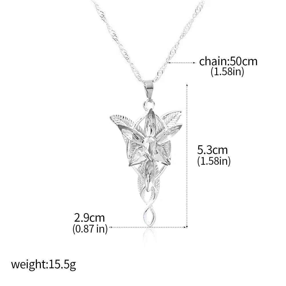 Collier pendentif cristal Evenstar