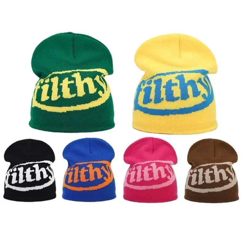 Bonnet femme à lettres