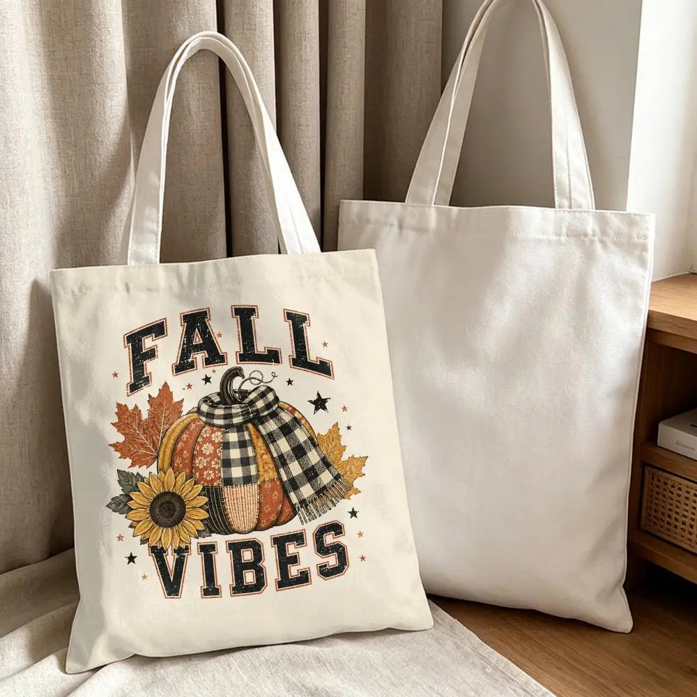 Tote bag « Autumn Pumpkin Vibes »