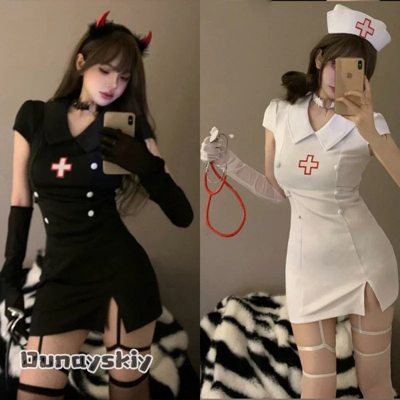 Déguisement Diablesse Infirmière – Costume d'Halloween pour Femme