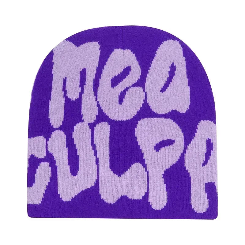 Bonnet femme à lettres