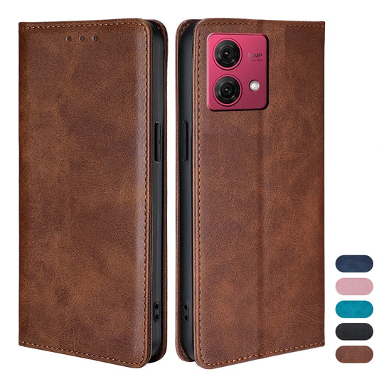 Étui Portefeuille Cuir pour Motorola Moto G84/G54/G14/G73/G53/G23/G13/G72/G62/G52J