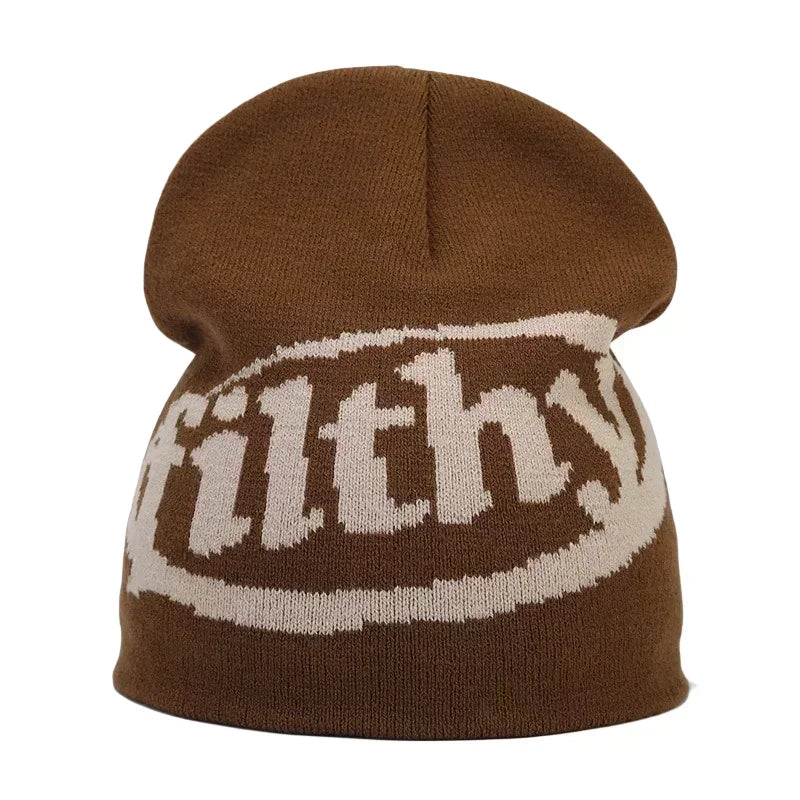 Bonnet femme à lettres