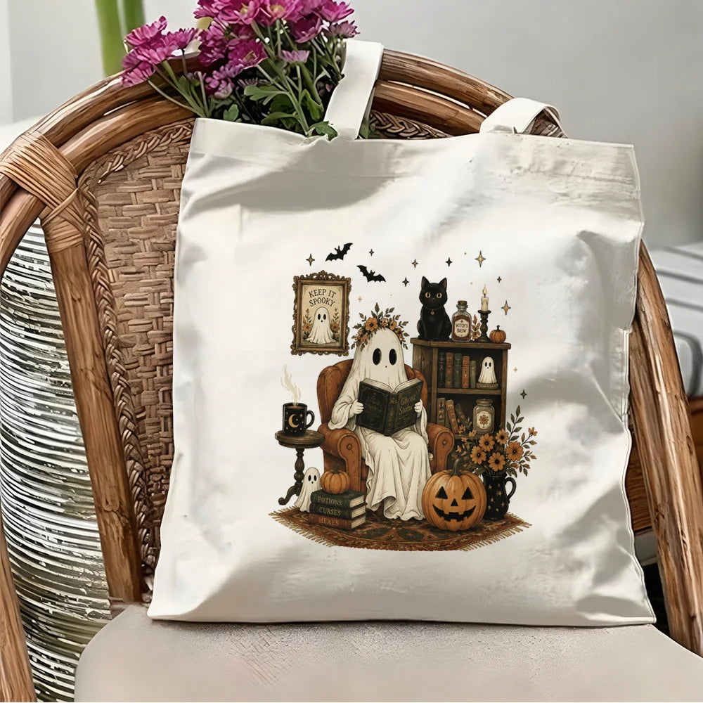 Sac fantôme et chapeau de sorcière